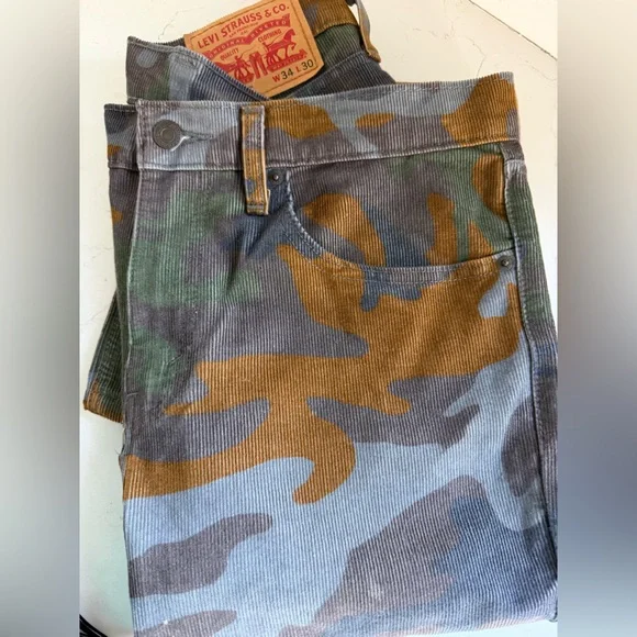 Levi’s 511 camouflage corduroy 34/30 - Picture 6 of 7